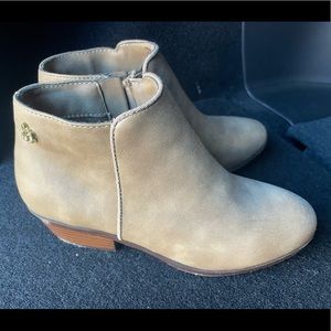 Sam Edelman Girls Booties Taupe Size 13